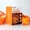 8 Lighting Modes & Timer Fall Decorations for Home Maple Leaf Garland with Lights 40LED Battery Operated Waterproof String Lights, Thanksgiving Halloween Fall Decor Indoor Outdoor Autumn